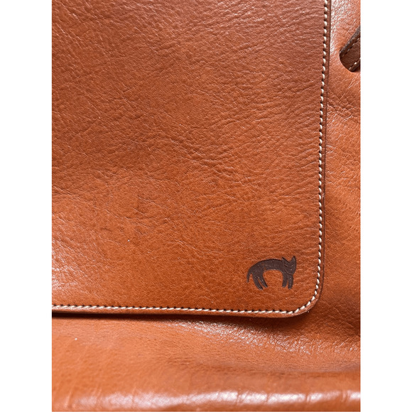 Women's Genuine Leather with Suede Upper Front Belt Buckle Crossbody - Picture 2 of 9